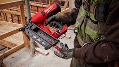 The M18 FUEL Duplex Nailer can sink up to 800 nails per charge.