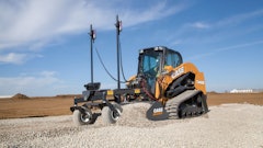 The ability to use creep control to independently control an attachment’s hydraulic motor and machine ground speed improves both the efficiency and control of the production/processing activity of the attachment.