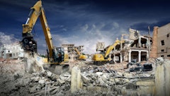 Offering a maximum digging depth of 19.1 ft (5.8 m), the new straight boom excavator features a maximum vertical reach of 40.9 ft (12.48 m) &ndash; 8.0 ft (2.45 m) higher than a standard Cat 330 excavator &ndash; for demolishing three-story buildings.