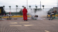 The J-Force Waterblasting Tool uses seven jets to clean and clear scale, hard carbon and polymer, sludge or other blockages in pipes with 90-degree bends.