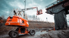 With self-leveling technology, cribbing or grading on the jobsite is not required.
