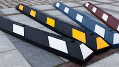 All Colors of Rubber Parking Blocks