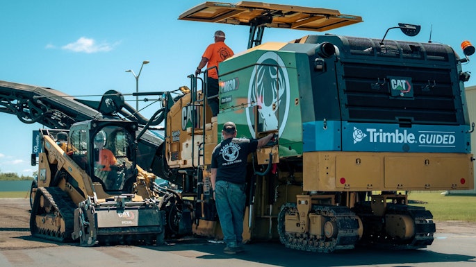 They acquired a Caterpillar PM820, which can mill up to 13 inches deep, and has 815 hp.