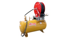 VacBuilt systems are for both mobile and shop applications. In the shop, these used oil tanks eliminate the need for centralized lube systems.