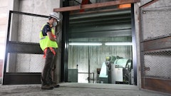 Schindler CLIMB Lift is a self-climbing, vertical transportation system that can be used in high-rise construction to move people and goods. The system has been featured on over 170 elevators.