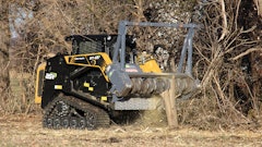 When it comes to finding the right mulching head for a skid steer or compact track loader, hydraulic horsepower is much more important than engine power.