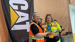 Tackette accepts the award for the best CTL operator