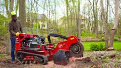 If users are looking for a more powerful grinder for removing larger stumps in a complex environment, the Toro STX 38 EFI stump grinder is a good choice, as it's built for durability in the toughest conditions.