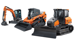 Every new DEVELON machine comes standard with MY DEVELON fleet management. Customers can access machine data remotely to monitor machine performance and minimize downtime.